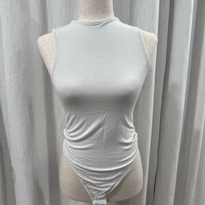 White Sleeveless Women's Top